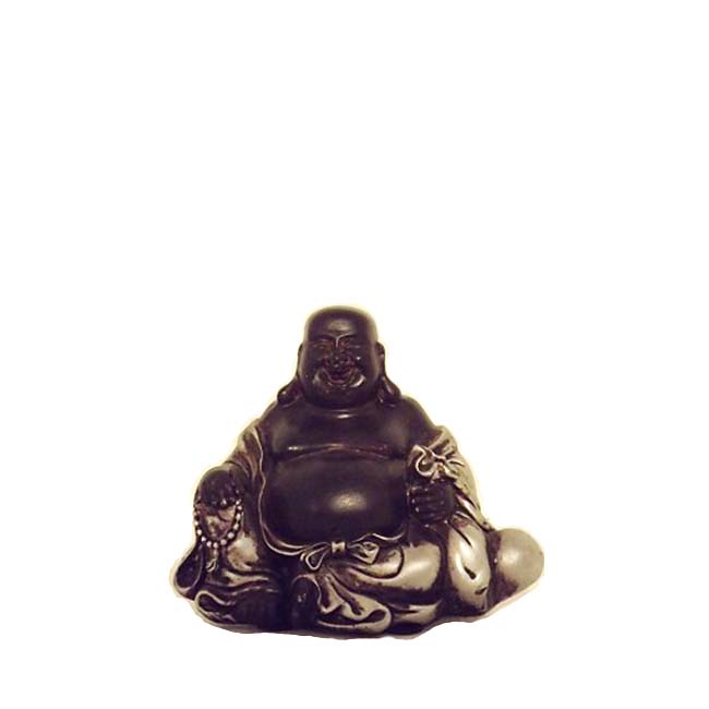 Happy Boeddha Zwartzilver XS Miniurn (ca. 0.025 liter)